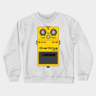 Boss OD-3 OverDrive Guitar Effect Pedal Crewneck Sweatshirt